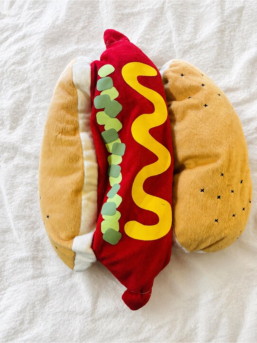 Small Dog Hot Dog Costume Halloween Pet Outfit